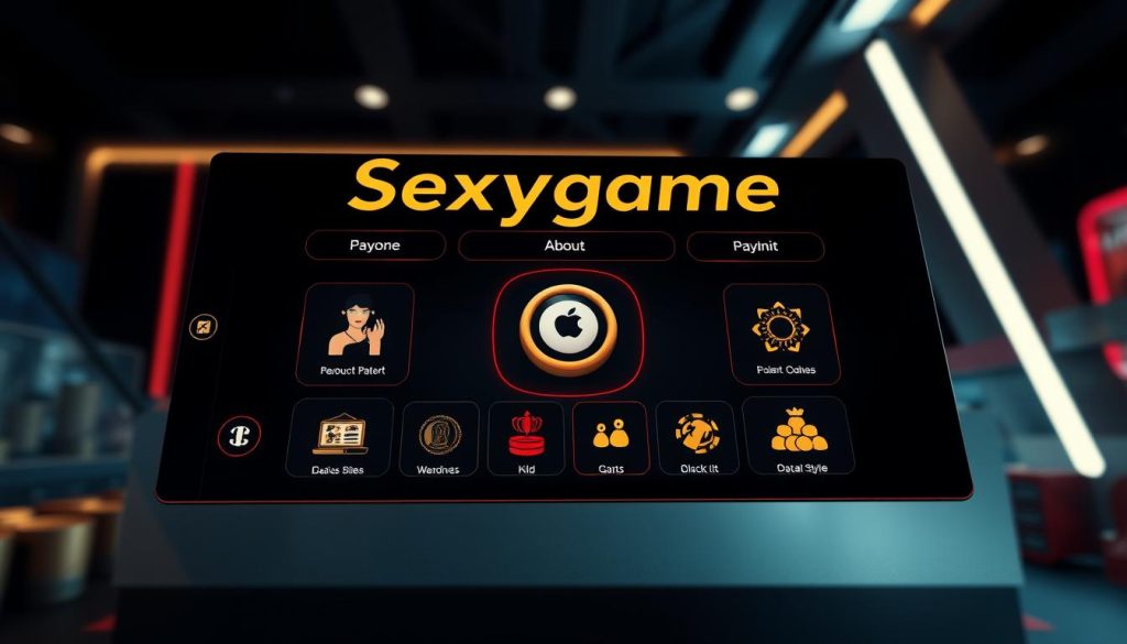 เมนูนำทางเกม Sexygame